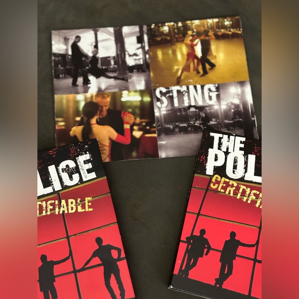 Sting The Police Certifiable Live in Buenos Aires- 4 Disc DVD Set